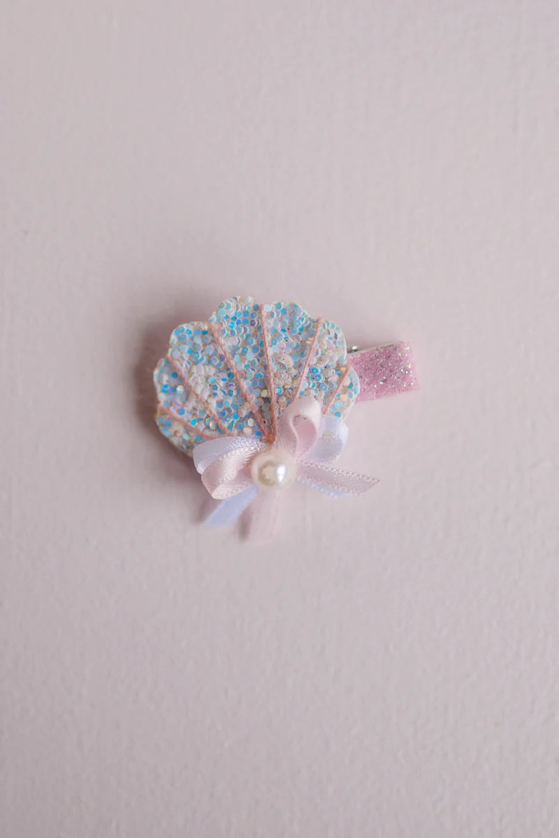Sparkle Shell Hair Clip