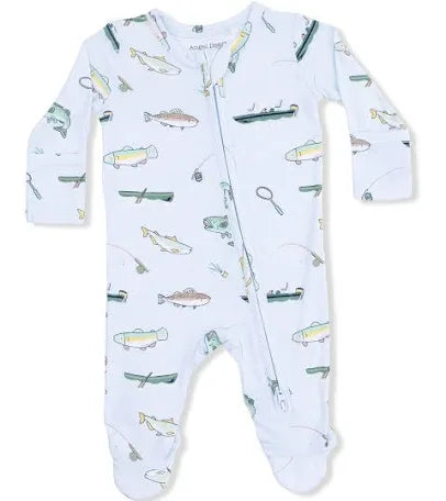 Fishing Zipper Footie
