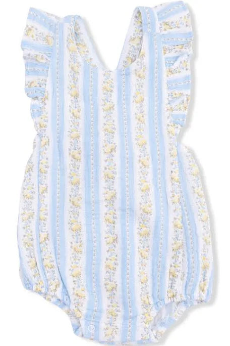 Odalys Floral Stripe Sunsuit