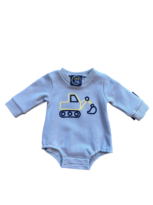 Excavator Embroidery Bubble