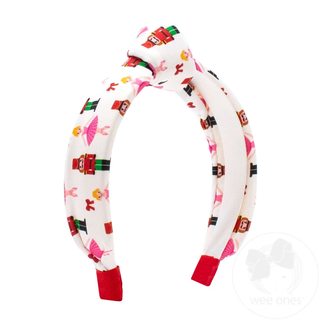 Nutcracker Knotted Headband