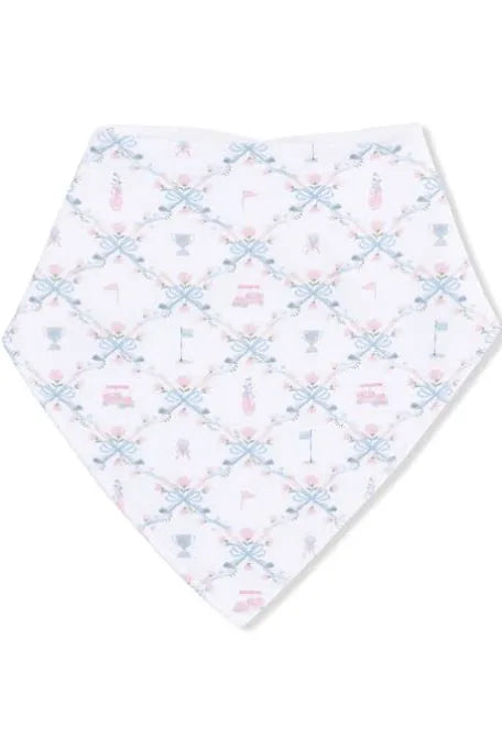 Golf Trellis Pink Bib