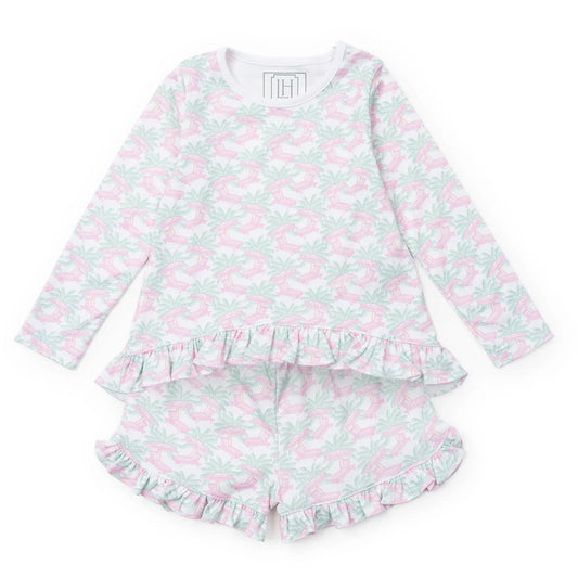 Rorie Short Set - Poolside Palms