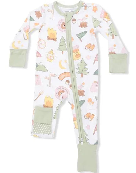 Pink Camping Convertible Romper