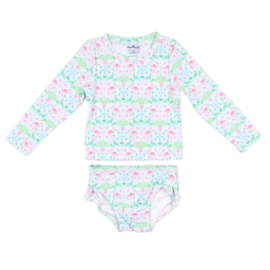 Del Mar Girls One Piece Swimsuit