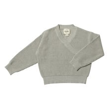 Grey Knit Zoey Sweater