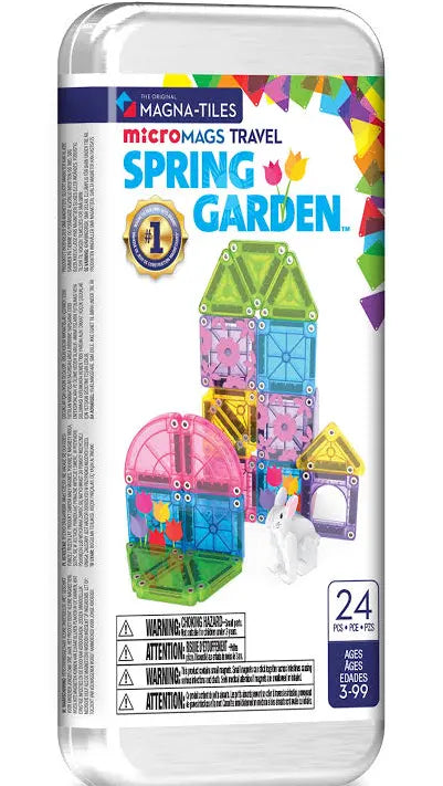MagnaTiles microMAGS Travel Spring Garden