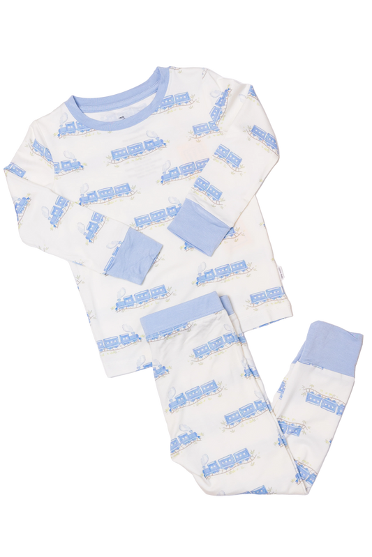 Blue Train 2 PC Pajama