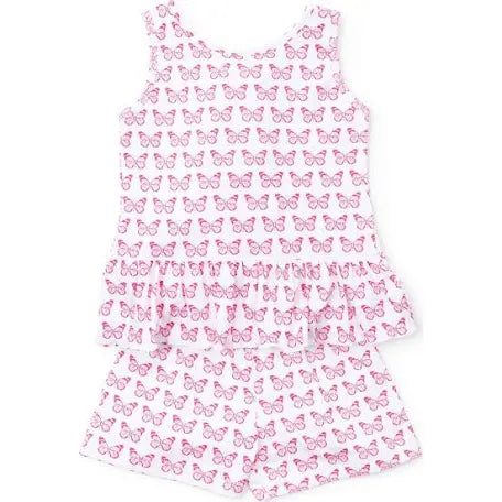 Poppy Girls' Short Set - Cartie Butterflies