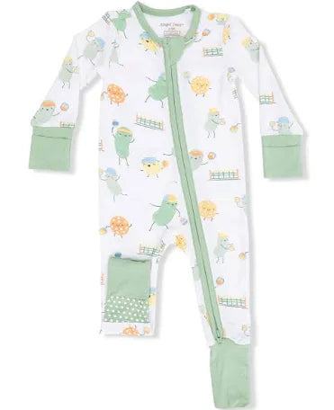 Pickles Playing Pickleball Convertible Romper