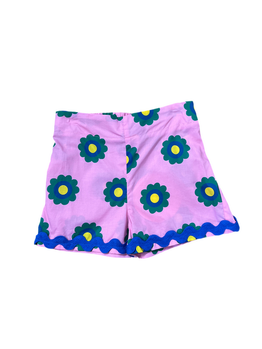 RicRac Shorts - Poppy Floral Pink