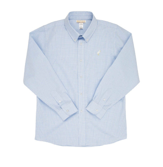 Dean's List Dress Shirt - Buckhead Blue Mini Check/Multicolor