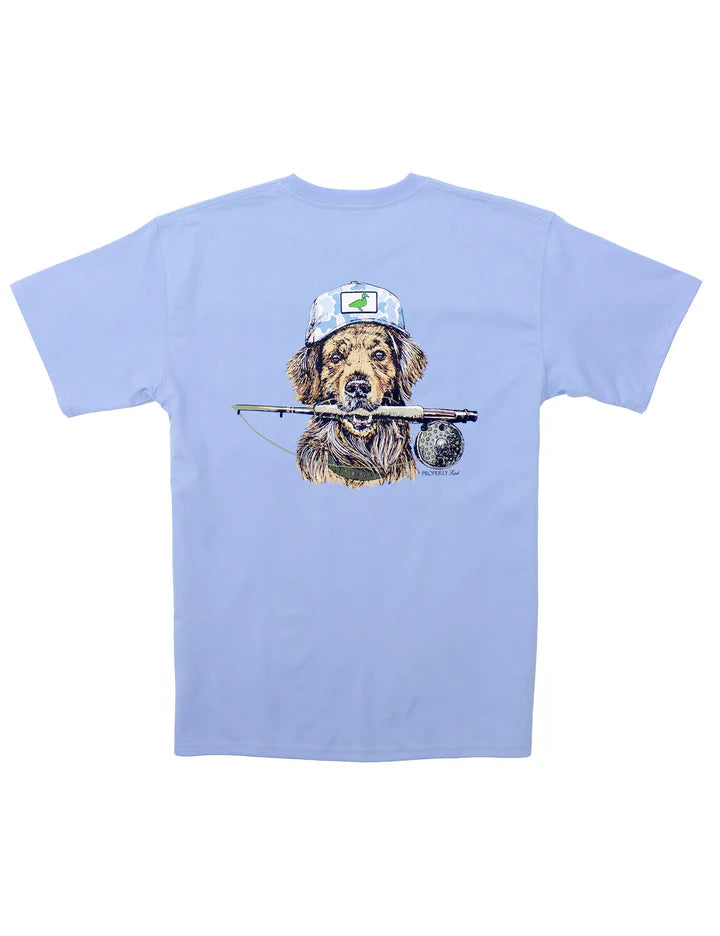 Fishing Buddy SS Light Blue Tee