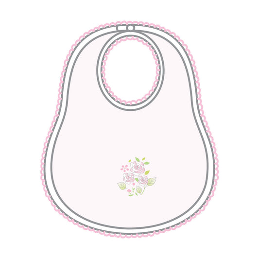 Hope's Rose Spring Bib