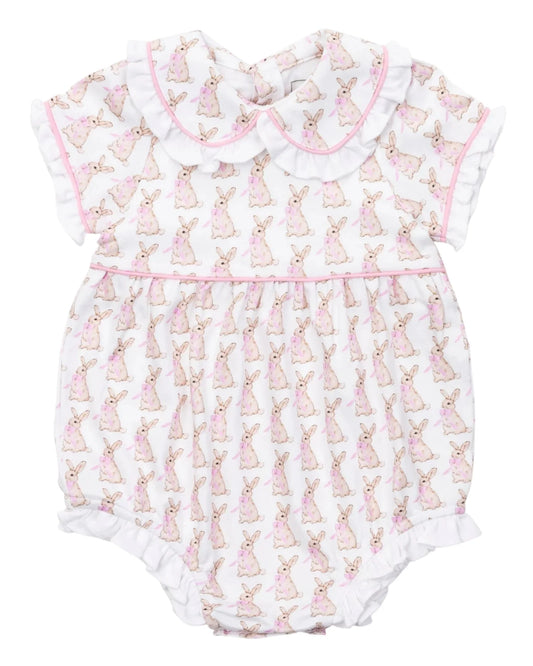 Easter Bunnies Pink Council Girl's Bubble