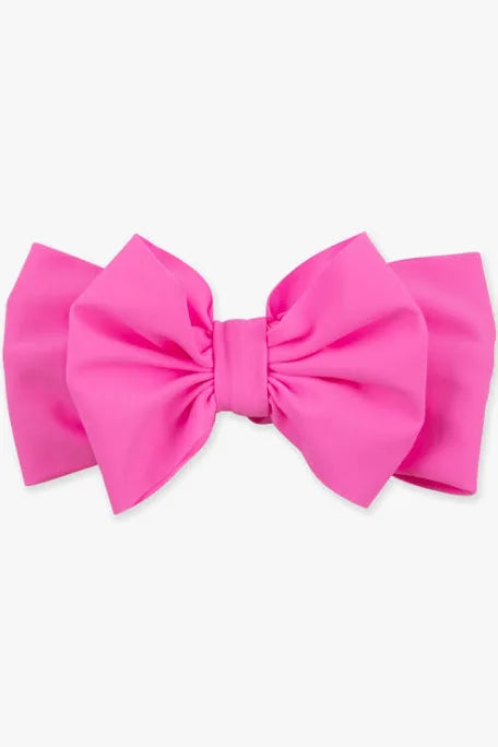 Neon Pink Swim Bow Headband