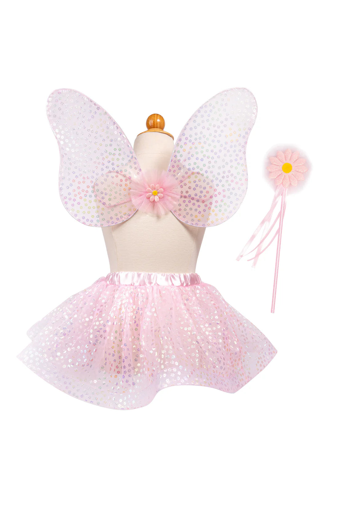 Crazies for Daisies TuTu, Wand & Wing Set
