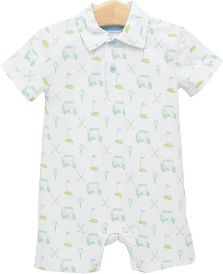 Caddy Club Polo Romper