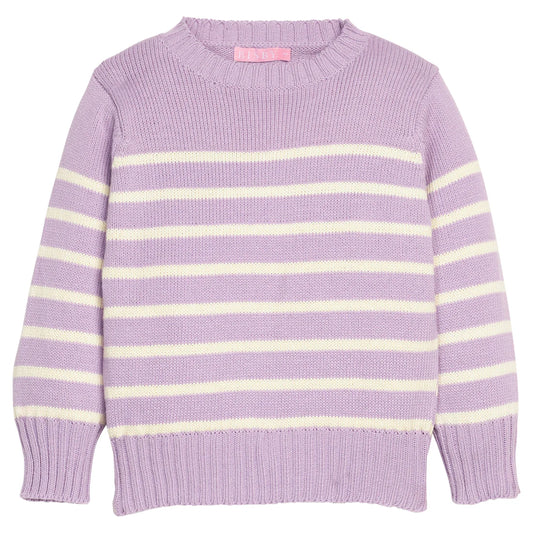 Striped Sweater - Lavender