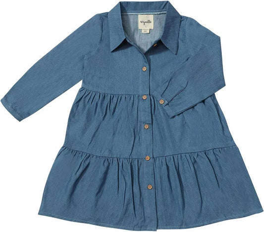 Judy Dress - Chambray