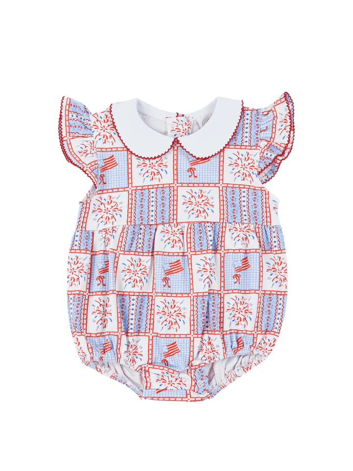 Patriotic Patchwork Penelope Bubble