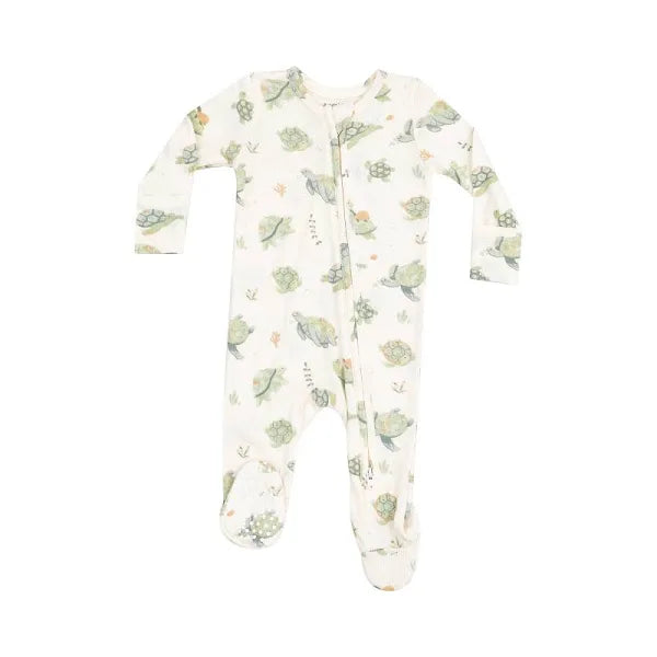 Sea Turtles Zipper Footie