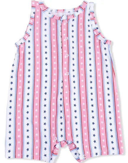 Stars & Stripes Shortie Romper