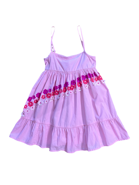 Ariel Dress - Pink Flower Power