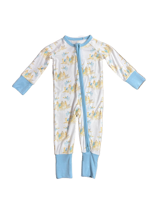 Nativity Zipper Onesie
