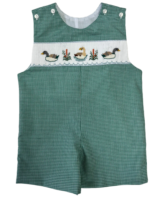 Duck Smocked Shortall