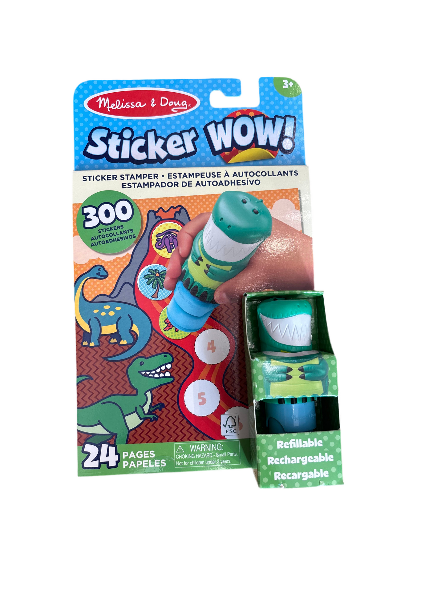 Sticker WOW! - Dinosaur