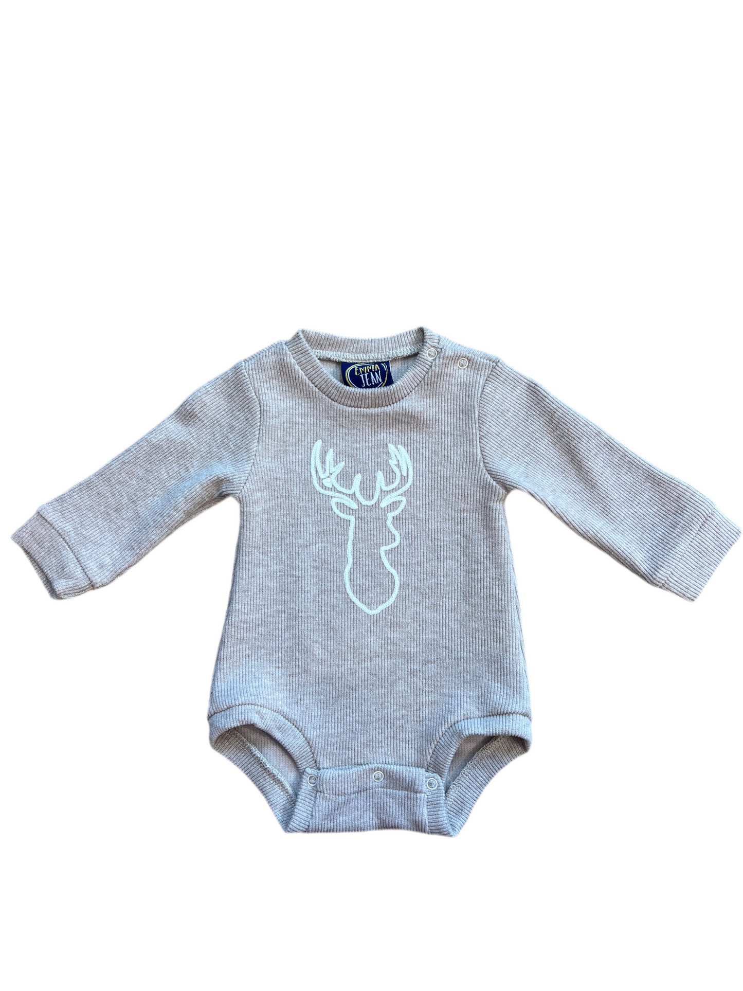 Deer Embroidered Bubble