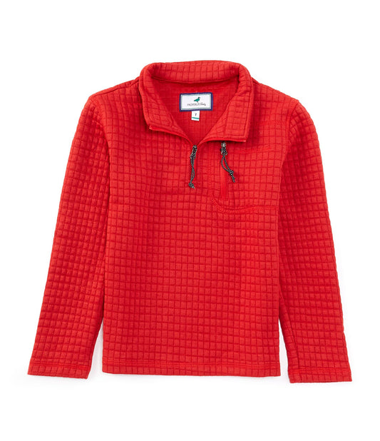 Delta Pullover - True Red