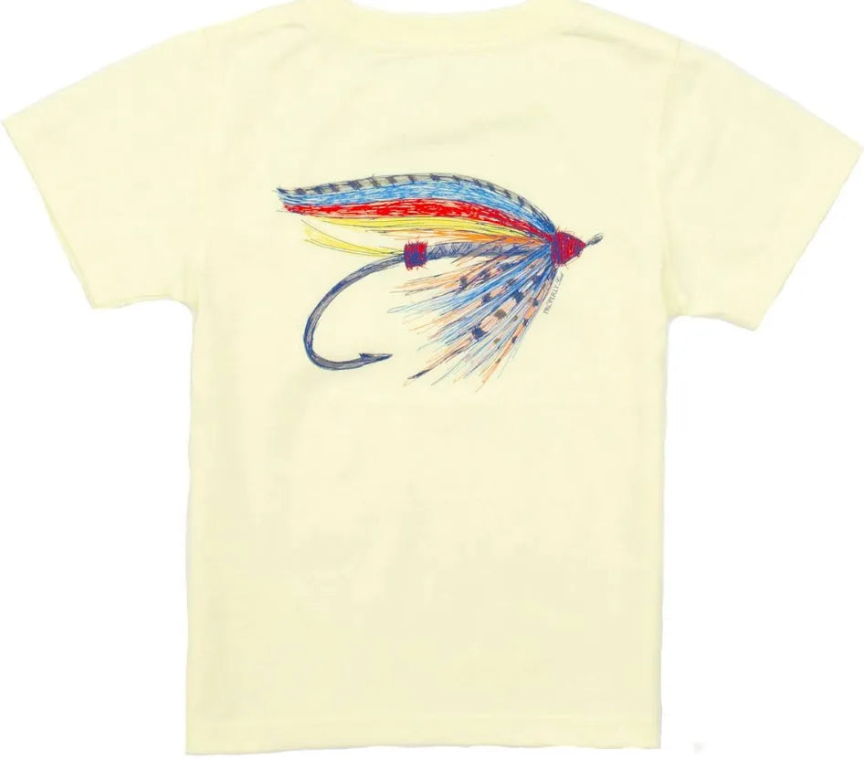 Let It Fly Light Yellow SS Tee