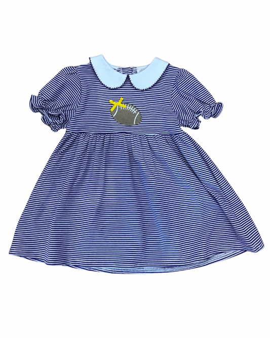 Purple Stripe Tailgate Dress