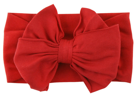 Red Big Bow Headband