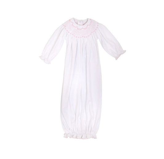 GIRL Sweetly Smocked Greeting Gown