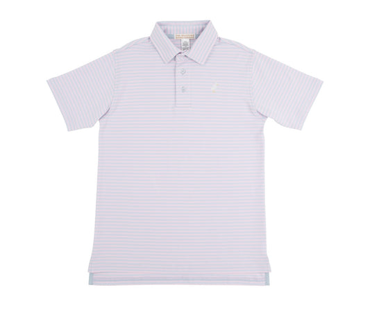 Buckhead Blue/Palm Beach Pink Prim & Proper Polo