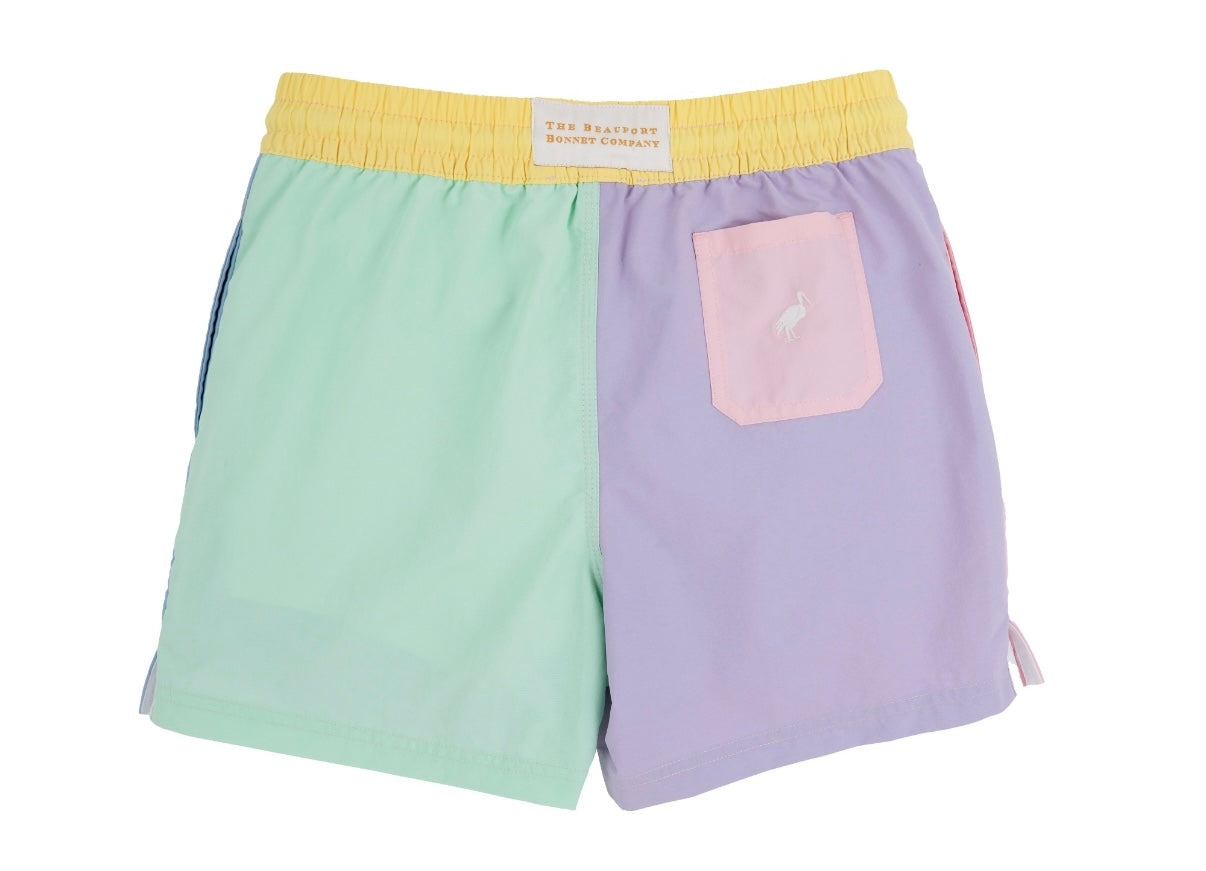 Pastel Perfect Country Club Colorblock Trunk