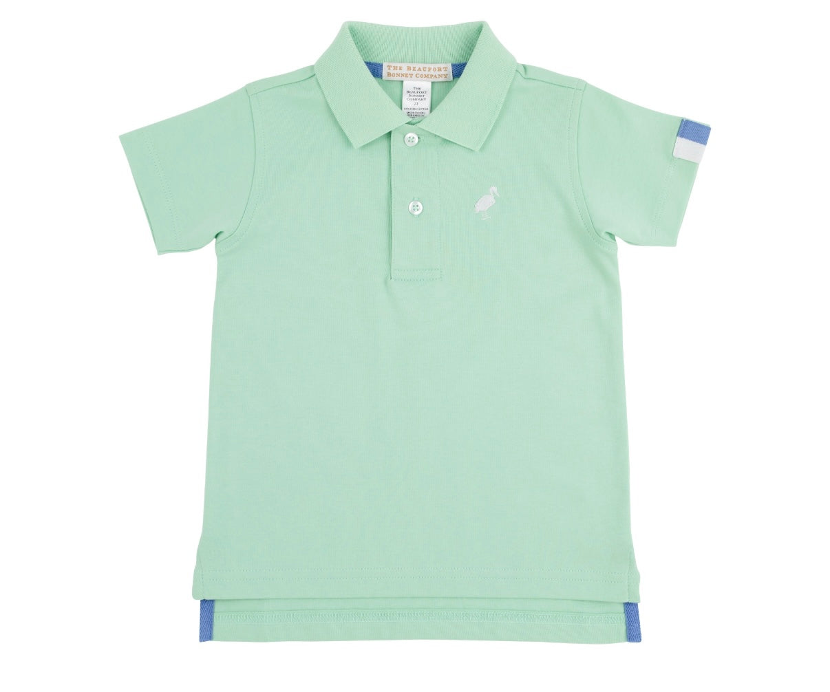 Prim & Proper Polo - Grace Bay Green