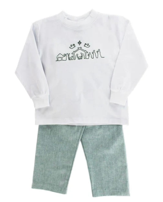 Nativity Boys Pant Set