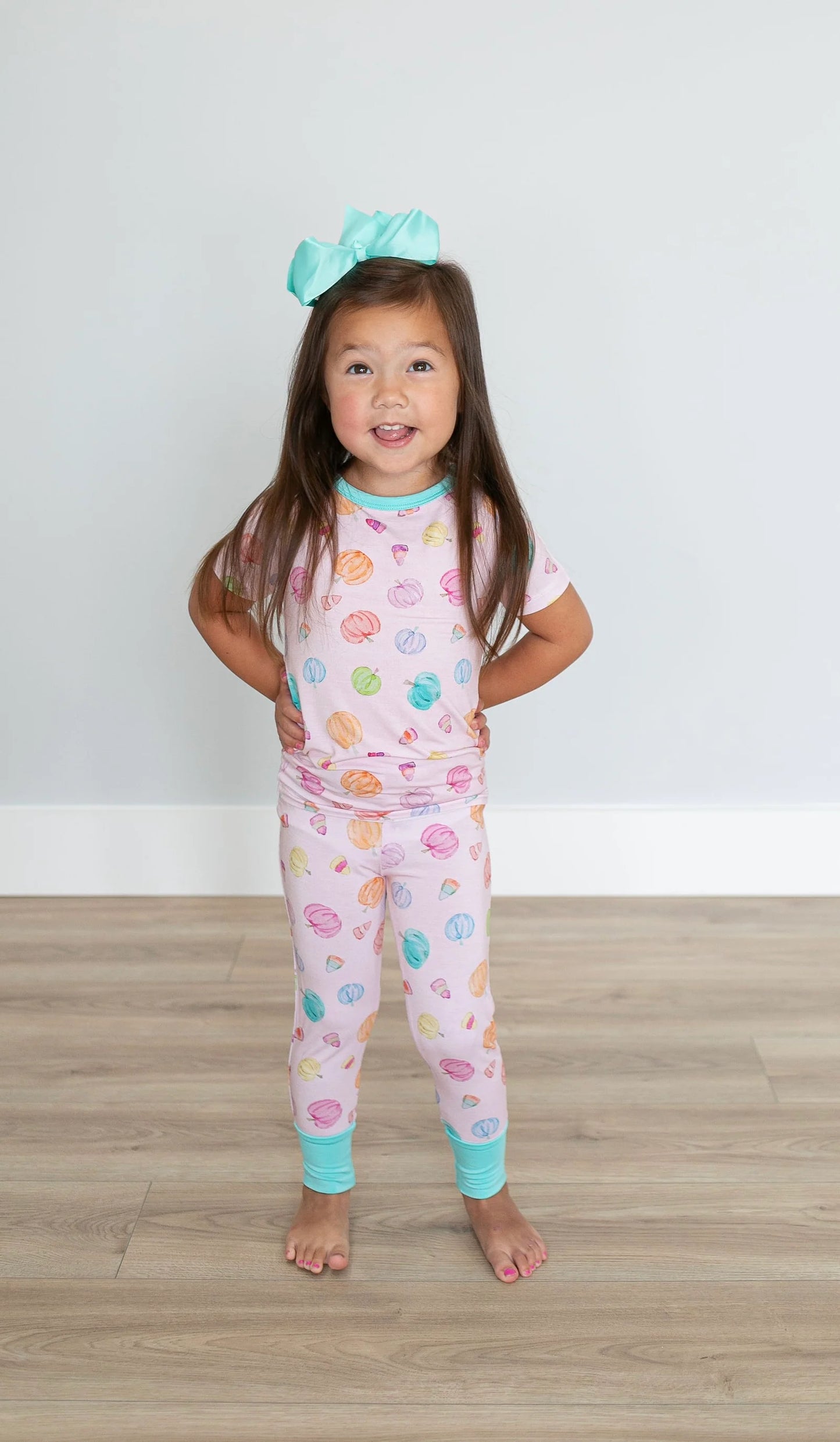 Pink Pumpkin Zipper Sleeper