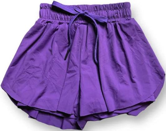 Purple Athletic Shorts