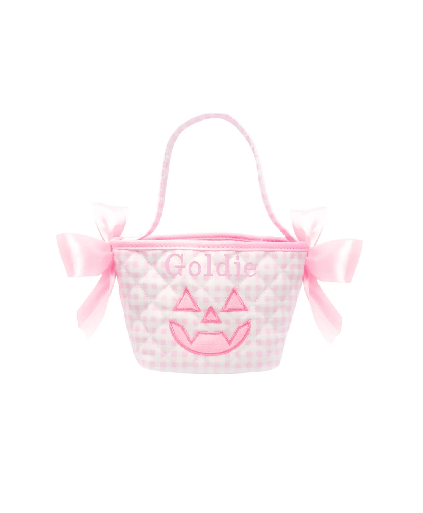 Mini Pink Pumpkin Tote