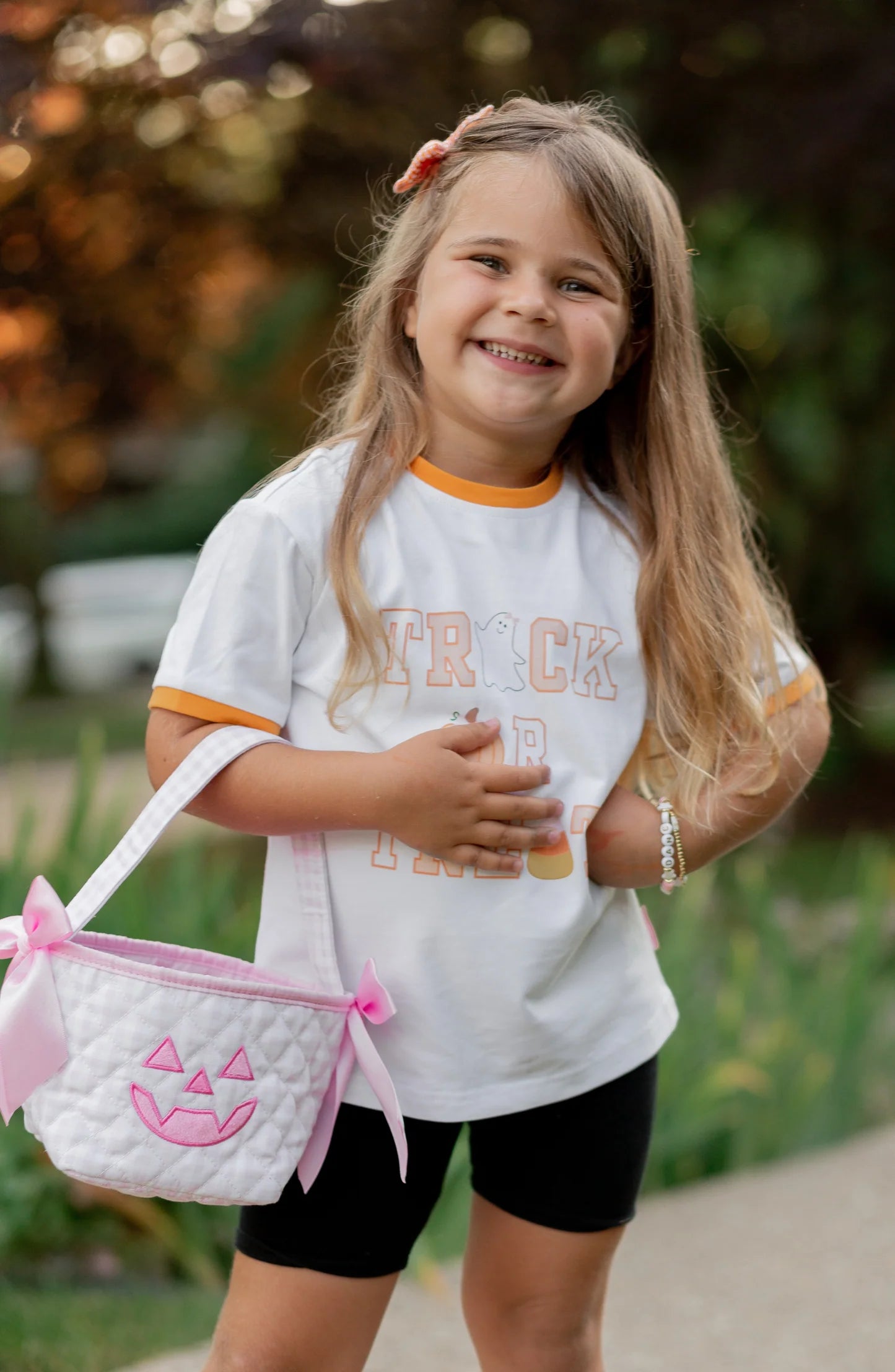 Mini Pink Pumpkin Tote