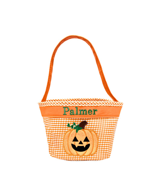 Mini Orange Pumpkin Tote