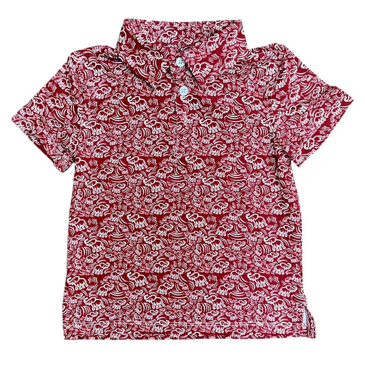 Elephant Polo - Crimson