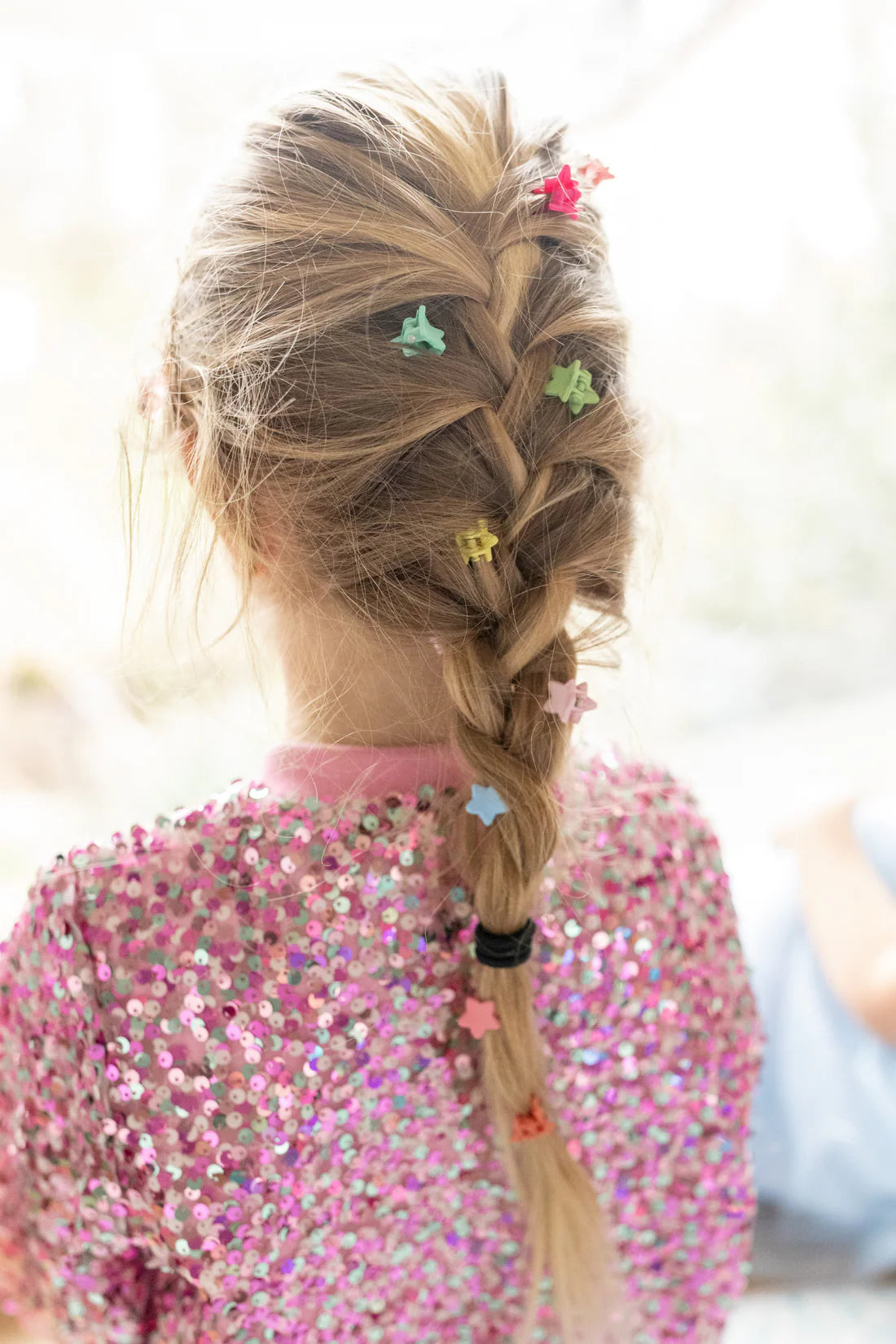 Rainbow Star Mini Clips - 10pcs