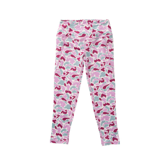 Break Point Camo Legging - Orchid