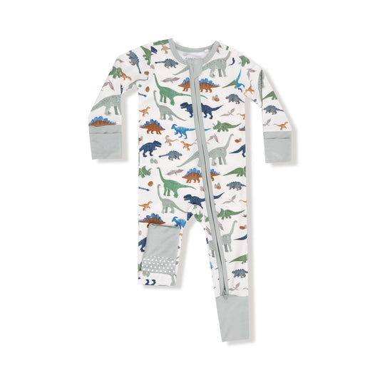Washy Dinos Zipper Romper